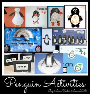 Penguin Activities: A Round-up From Boy Mama Teacher Mama - Boy Mama 