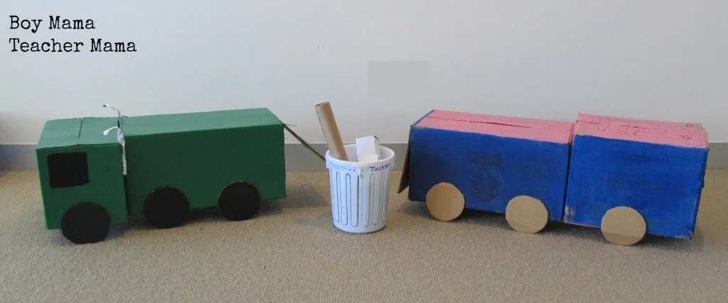 Boy Mama Teacher Mama | A Trtashy Celebration: a Garbage Truck Birthday Party