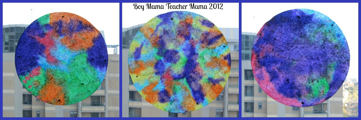 Boy Mama Teacher Mama: Coffee Filter Butterflies, or not...