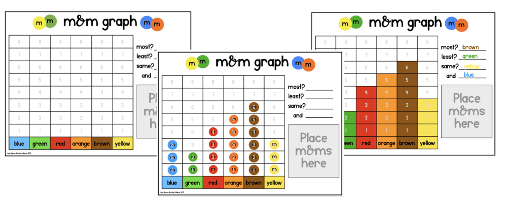 M&M GRAPHING ACTIVITIES