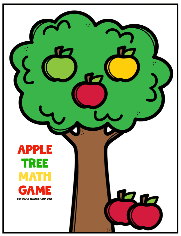 Apple Tree Math Game