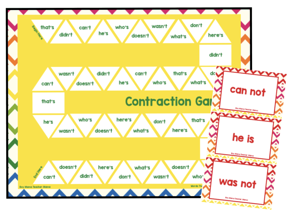 contraction board game