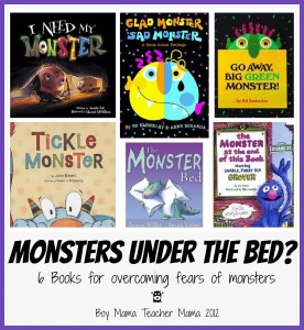 Book Mama: Monsters Under the Bed? 6 Books for Overcoming Fears of ...