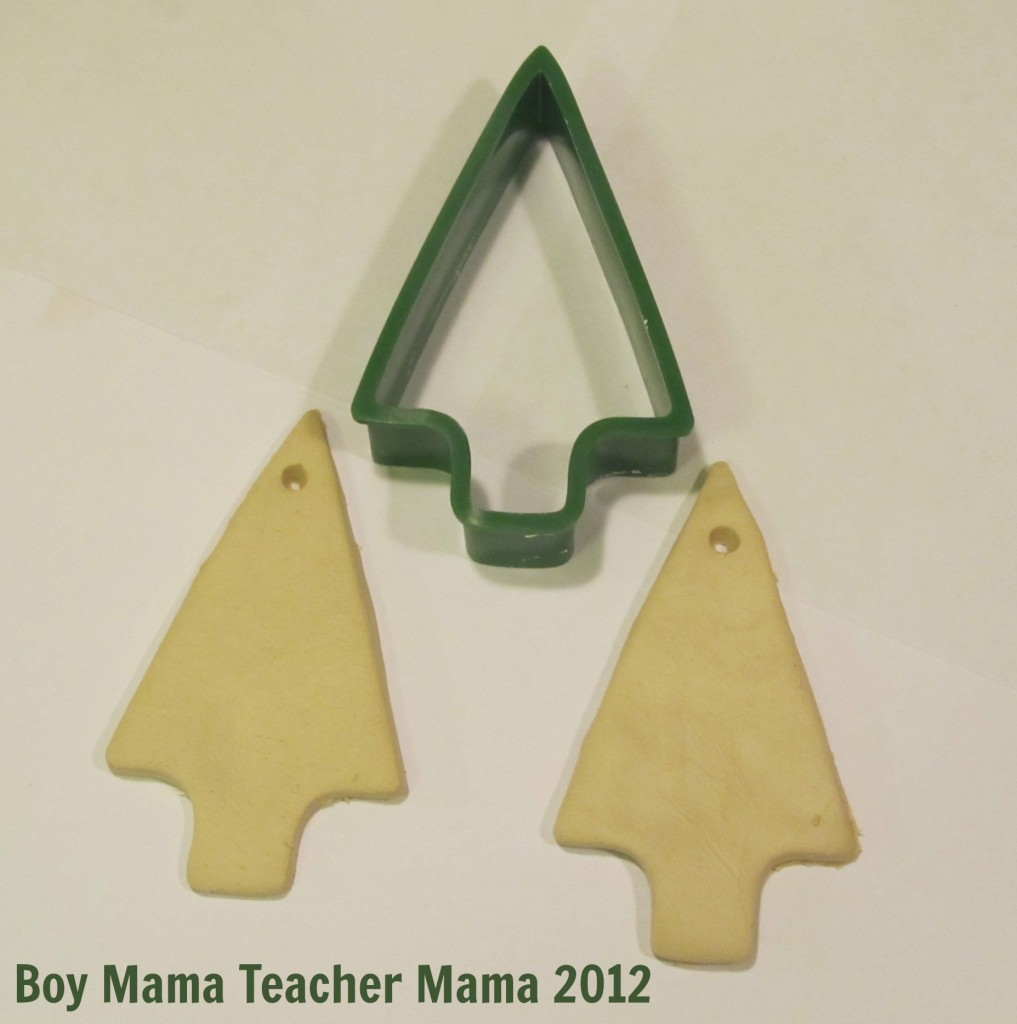 Boy Mama Teacher Mama | Creating Clay Ornaments