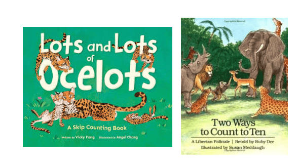 skip counting picture books