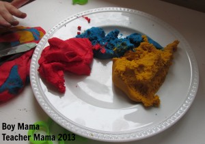 Boy Mama Teacher Mama | Primary Color Play Dough