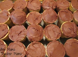 Boy Mama Teacher Mama | Garden Cupcakes