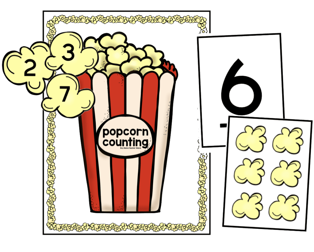 popcorn math counting