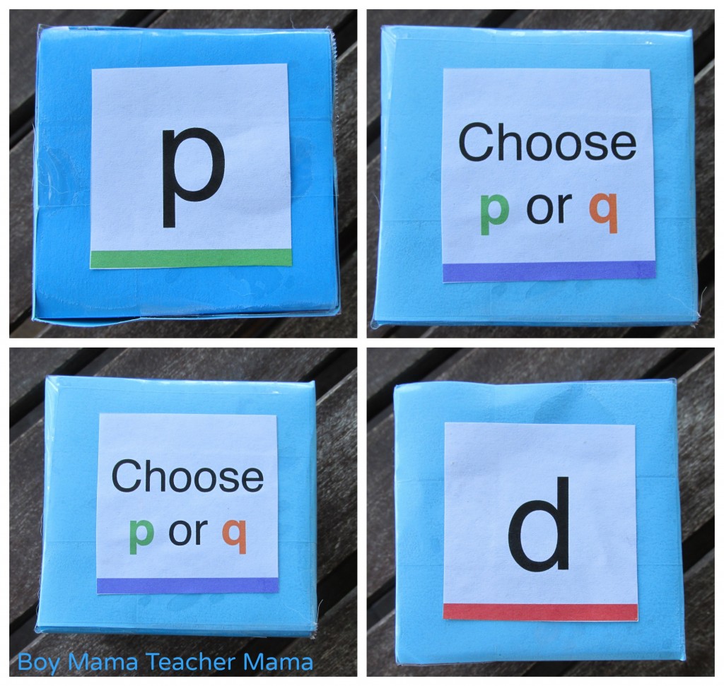 Boy Mama Teacher Mama: Games for Letter Reversals