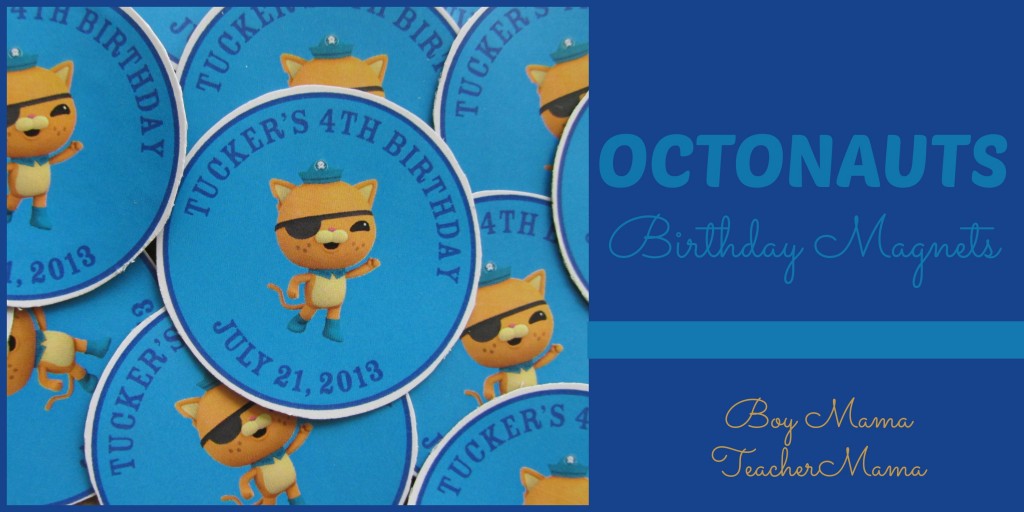 Boy Mama: Octonauts Birthday Magnets