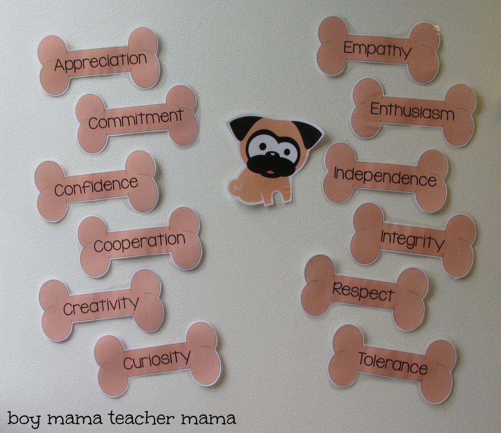 Boy Mama Teacher Mama: Pug Themed Classroom Decorations