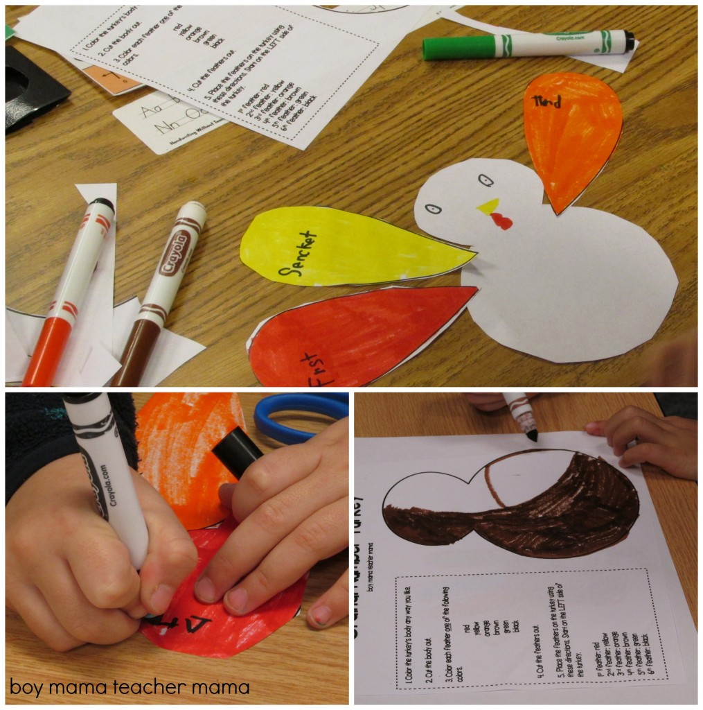 Boy Mama Teacher Mama: FREE Thanksgiving Ordinal Number Activity Page