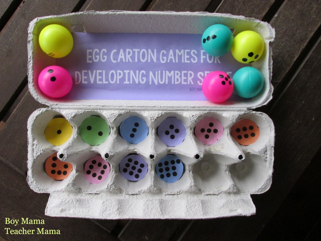 Boy Mama Teacher Mama  Egg Carton Games for Developing Number Sense (4)