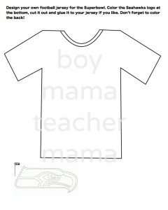 Teacher Mama: FREE Superbowl Activities - Boy Mama Teacher Mama