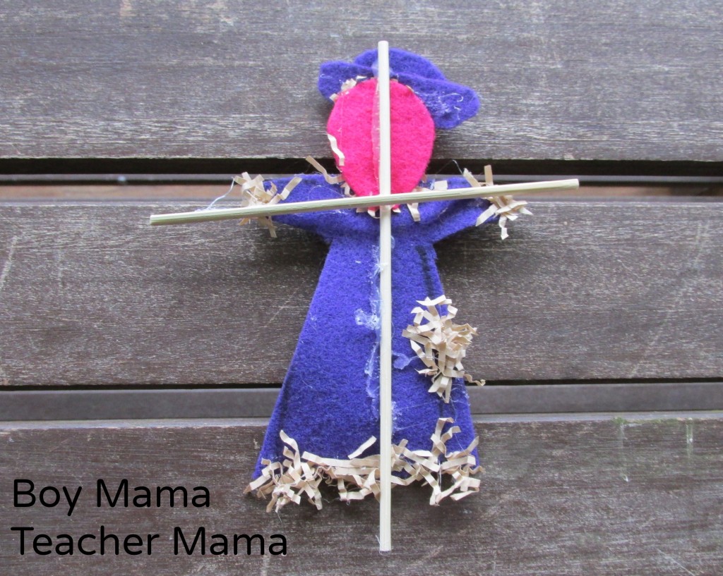 Boy Mama Teacher Mama  Five Little Scarecrows 5