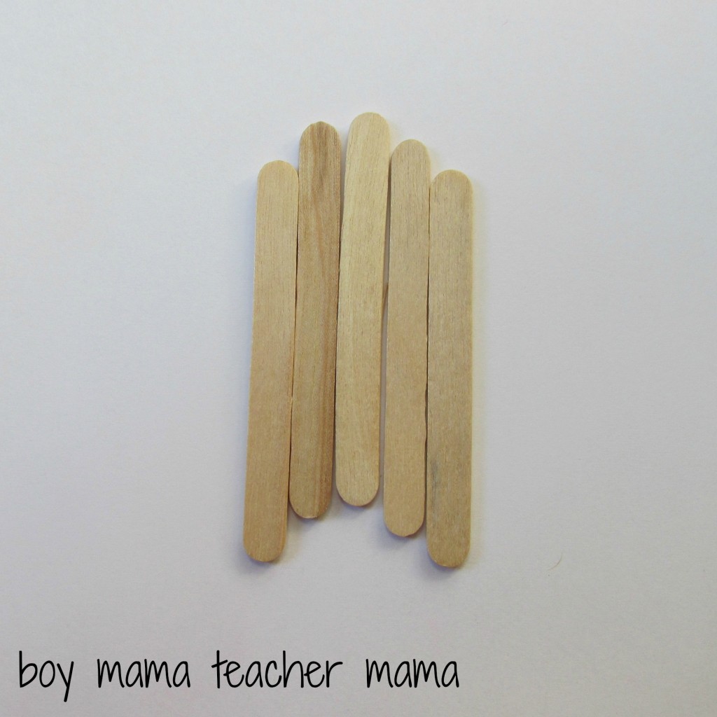 boy mama teacher mama  Popsicle Stick Sleds 2