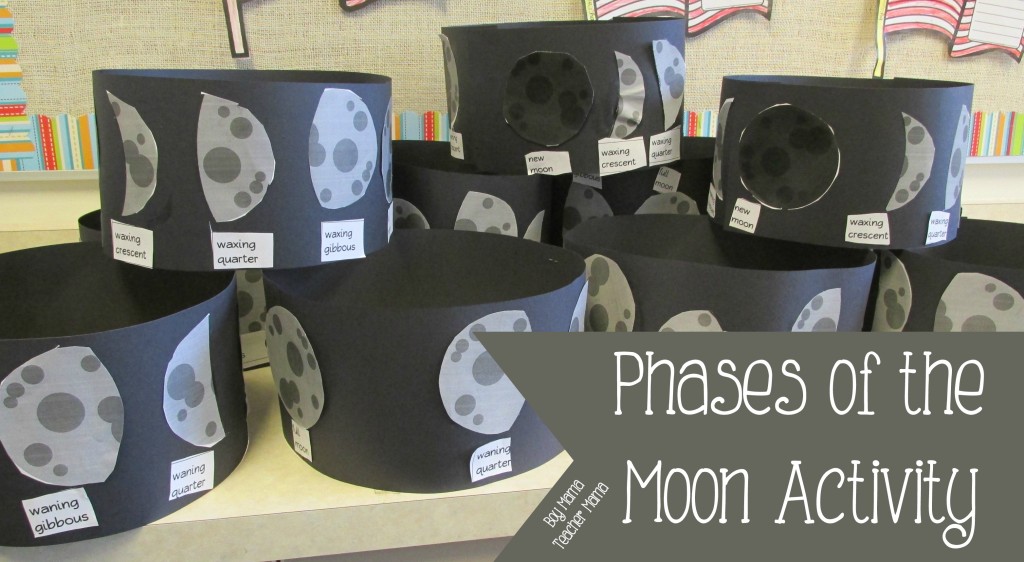 Boy Mama Teacher Mama Phases of the Moon Activity (featured)