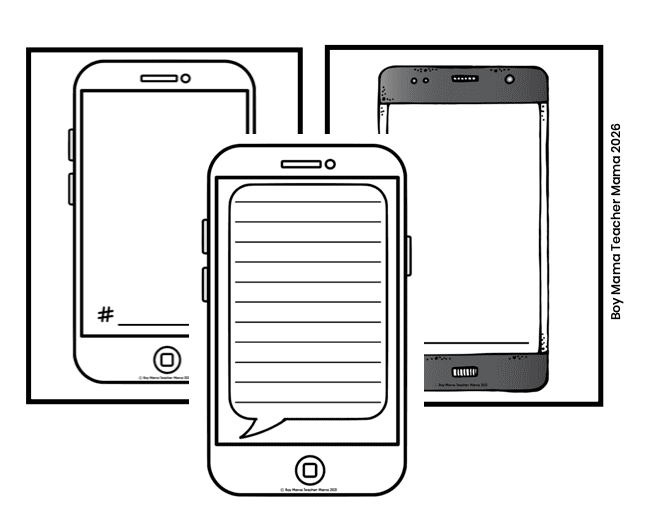 First day selfies templates sample