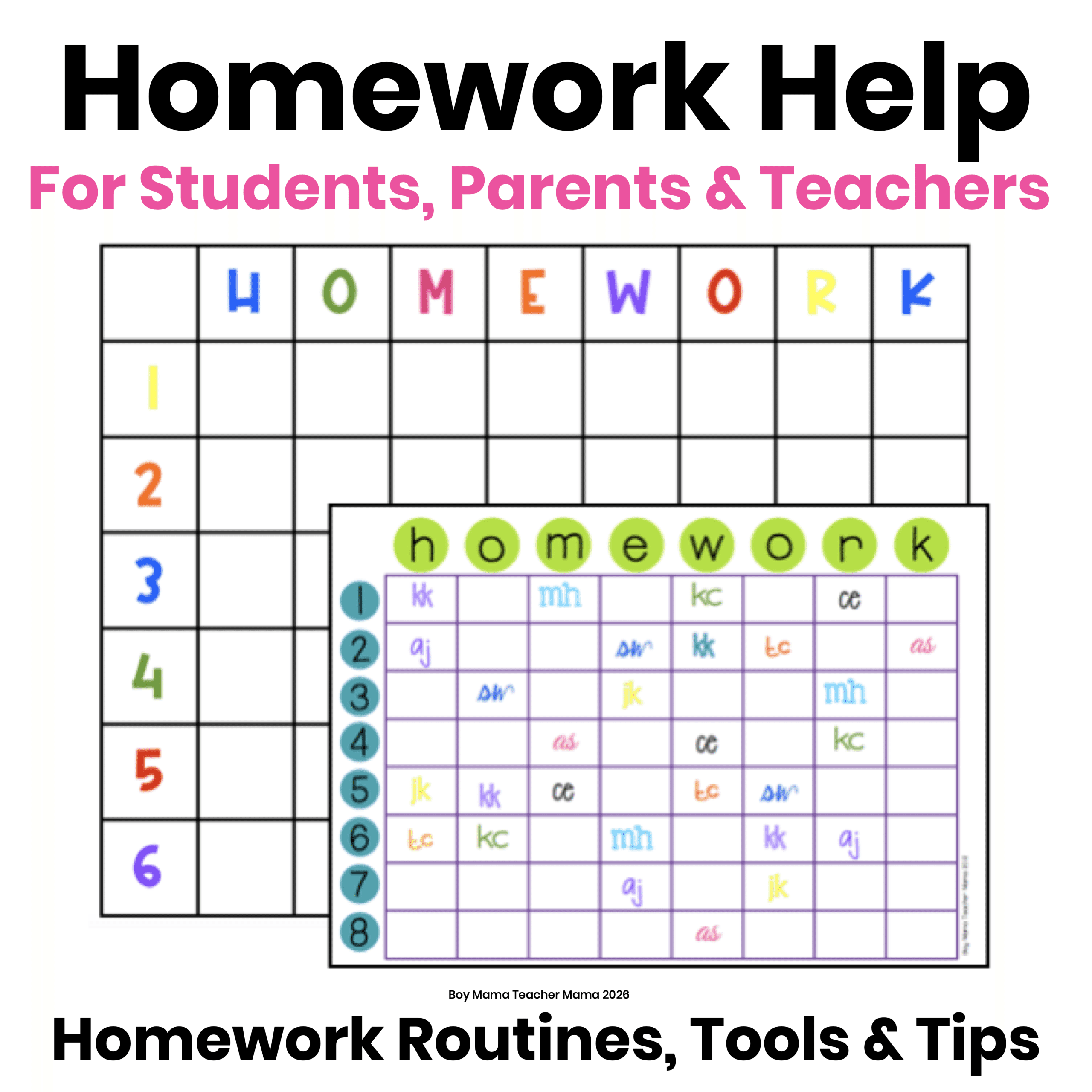 Make Homework Easier for Students, Teachers & Parents