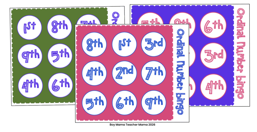 Ordinal Number Games