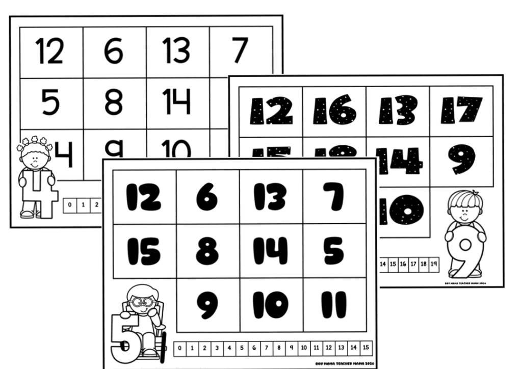 math facts practice packet