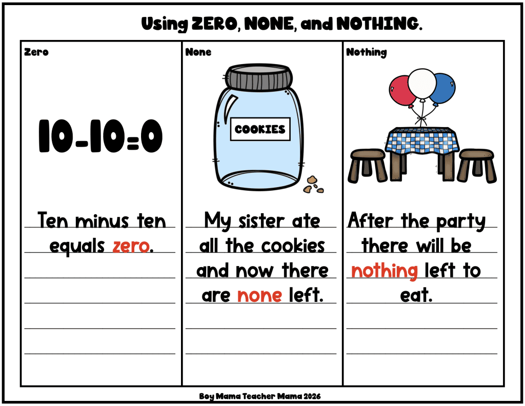 teaching zero activity