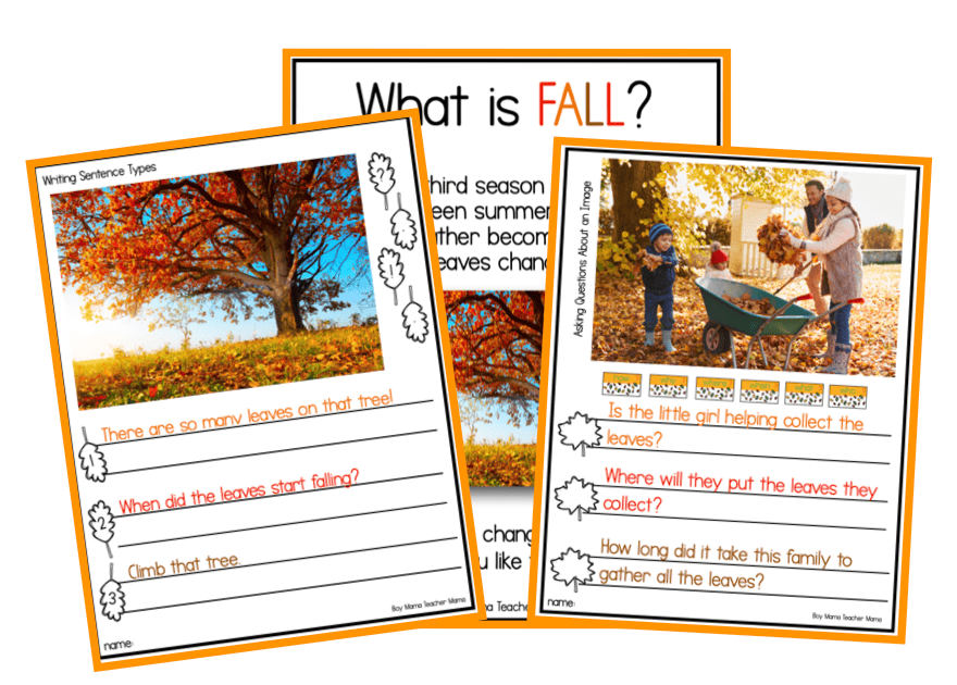 fall sentence level skills